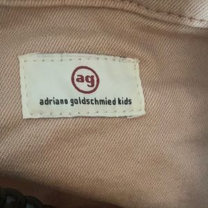 Adriano goldschmied light pink Jean jacket